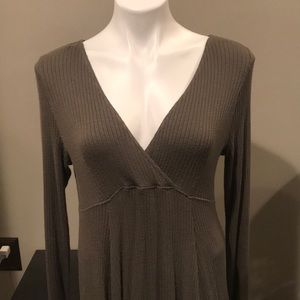 American Eagle 🦅 Large Olive Dress